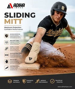 Guante de Béisbol ADIHA IMPEX, Protección Duradera de Neopreno y Tela No Tejida, Uso Profesional, Diseño Personalizable para Jugadores - Product Image 5