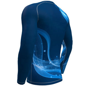 Camiseta de Protección Solar (Rash Guard) Estampada de Alta Calidad al Por Mayor, con Mangas Largas, para Hombre, Precio Más Bajo, Superventas - Product Image 6