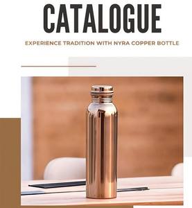 Botella de cobre para regalos corporativos, artículos de bebida de primera calidad para clientes empresariales, regalos promocionales, suministro al por mayor, personalización de marca. - Product Image 3