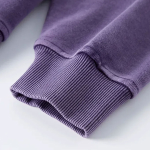 Sudadera con Capucha para Hombre, Lavado Ácido, Tejido de Mezcla de Algodón Premium, Textura Única Lavada, Capucha Ajustable, Bolsillo Frontal Tipo Canguro, Corte Relajado - Product Image 4
