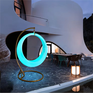 Ghế đu quay ngoài trời đơn giản, thư giãn, dành cho ban công, sân vườn - Product Image 2