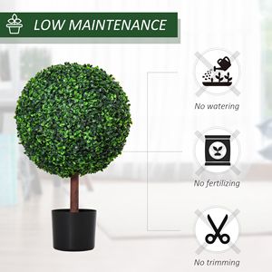Pianta Artificiale di Ulivo in Vaso da 23,5 Pollici, Decorazione per Interni ed Esterni, Pianta Finta in Vaso per Decorazioni di Halloween - Product Image 6