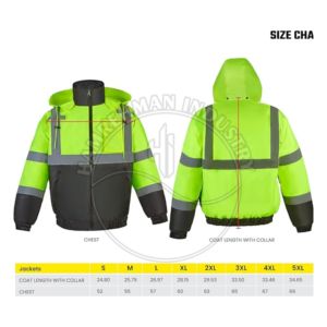 Les vestes de sécurité personnalisées offrent différents styles et couleurs. Vous pouvez créer votre propre design sur demande spéciale et ajouter votre logo. - Product Image 6