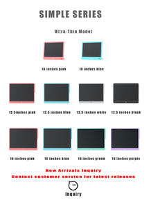 ZGBROTHERS Bloc-notes LCD portable de 8,5 pouces avec adhésif, cadeaux de Noël pour enfants, tablette de dessin numérique, garantie 1 an - Product Image 4