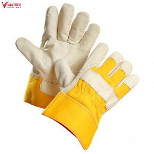 Premium Goatskin Leather Safety <b>Gloves</b> Drivers <b>Gloves</b> Washable Heat Resistant With Anti-static Features Grain Smooth Work <b>Gloves</b> - Product Image 2