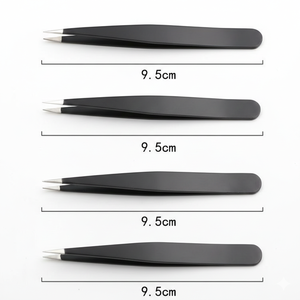 Pince à épiler professionnelle en acier inoxydable, légère et incurvée, pointue, plusieurs couleurs, pour une précision optimale lors de la mise en forme des sourcils - Product Image 3