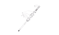 ZANGO Fourche d'arbre de transmission complète pour tracteur PREET 10049, machines agricoles, haute performance, bonne qualité, neuf