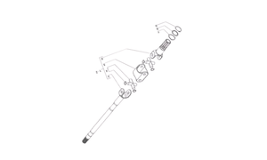 ZANGO Fourche d'arbre de transmission complète pour tracteur PREET 10049, machines agricoles, haute performance, bonne qualité, neuf - Product Image 5