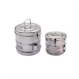 Instruments de chirurgie manuels en acier inoxydable de haute qualité, équipement médical, boîte à pansements, fût de stérilisation, CE Classe II - Product Image 3