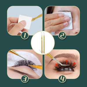 Outil professionnel durable en acier inoxydable pour le coiffage des cils, avec différents styles et couleurs, perm vegan rapide en 5-8 minutes pour le lifting des sourcils - Product Image 6