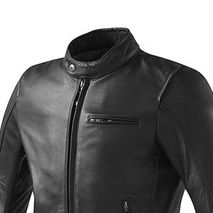 Nouvelles vestes en cuir pour hommes, vestes en cuir de moto pour hommes, nouvelles vestes de moto de haute qualité - Product Image 4