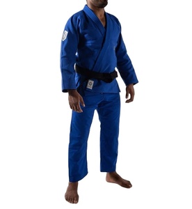 Kimono de Jiu Jitsu Brasileño (BJJ) de 460g, Uniforme de Judo, Transpirable y Ligero, con Logotipo Frontal en Algodón para Hombre, Elástico, Unisex - Product Image 1
