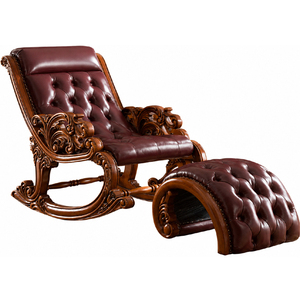 Royal Hand Carved Wooden <b>Rocking</b> <b>Chair</b> Set Traditional Teak <b>Rocking</b> <b>Chair</b> at Best Price Premium Quality Carved <b>Rocking</b> <b>Chair</b> <b>UK</b> - Product Image 1