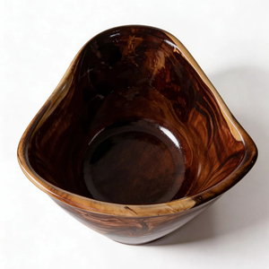 Bañera de Resina y Madera Ecológica SOUL TIMBER, Independiente, con Función de Baño Relajante y Drenaje, 2 Plazas, para Baño de Hotel - Product Image 1