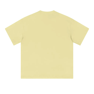 Heavy Cotton Thick Collar Oversized Tshirt 305gsm Drop Shoulder Plain Blank Men's <b>T</b>-shirt Mock Neck Boxy Fit <b>T</b> Shirt - Product Image 2