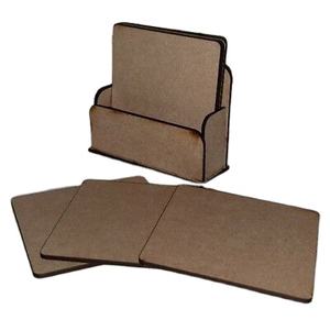 Posavasos de MDF y forma cuadrada, tamaño personalizado, precio barato, uso doméstico y de oficina, accesorios, esteras y almohadillas - Product Image 1