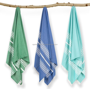 Serviettes de plage de luxe 250 GSM, super douces et absorbantes, pour hôtels et piscines, fournisseur OEM, taille personnalisée, commande en gros - Product Image 1