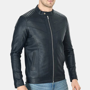 Chaqueta de Cuero 100% Puro, Precio de Fábrica, Cuero de Cordero Pakistaní, Ecológica, Impermeable, Transpirable y Resistente al Viento - Product Image 2
