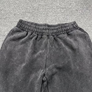 Pantalon de survêtement streetwear oversize pour homme, 500 g/m², taille élastique, jambe large, 100 % coton, logo personnalisé pour les marques streetwear américaines - Product Image 3