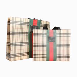 生态层压无纺布手提袋手提袋，带定制印刷标志 - Product Image 1