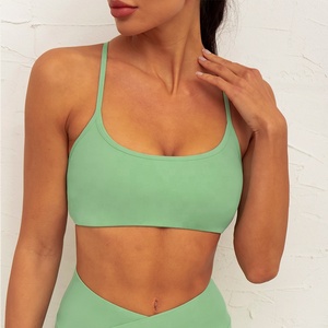 Sujetador Deportivo de Alto Soporte para Mujer, con Tirantes Ajustables, Transpirable, de Secado Rápido, Material de Spandex/Nylon, con Relleno Extraíble - Product Image 1