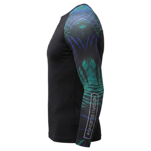 Custom Printed Men's Rash Guard MMA BJJ Rash guard Wholesale Custom Design Men Rash Guard Pakistan Manufacture - Product Image 2