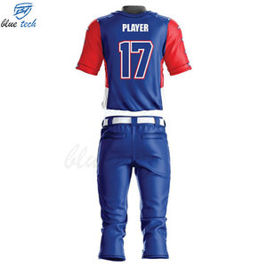High Quality Custom Baseball Uniform for Team Training Matches OEM Baseball Jersey Uniform Set Custom Logo Printing Plus Size - Product Image 2