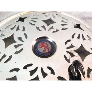 Nuevo Salvamanteles Redondo de Acero Inoxidable con Diseño de Estrella, Resistente al Calor, 350 mm, Diseño Clásico - Product Image 3