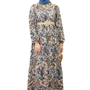 Wholesale Abaya Muslim Dress Islam Clothing Abayas For Women Kaftan Caftan Prayer Clothes