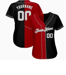 Vente en gros OEM, uniformes de baseball personnalisés de haute qualité, t-shirts de baseball unis, maillots de baseball, t-shirts boutonnés et ensembles de pantalons - Product Image 2