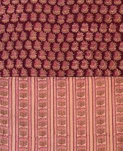 Tissu en coton 100% respirant, imprimé à la main, artisanal, héritage traditionnel de Jaipur, respectueux de l'environnement, imprimé au bloc - Product Image 5