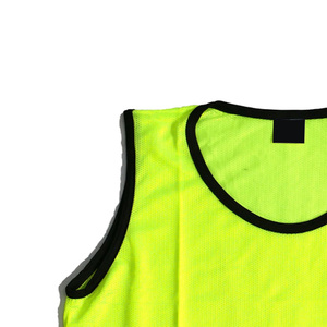 Wholesale In-Stock Custom Logo Soccer <b>Bibs</b> Vests Cotton Made Football Team <b>Training</b> Exercise Mesh OEM Service Available - Product Image 4