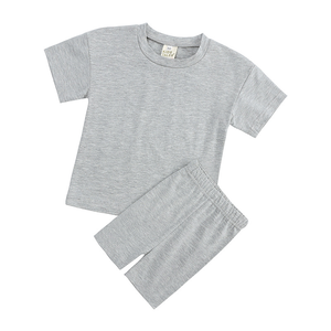OEM 2026 Two Pieces Clothing <b>Sets</b> Cotton T-shirt Shorts <b>Sets</b> logo Summer Wear Shorts Two Pcs <b>Sets</b> - Product Image 4