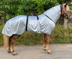 Tapis de cheval d'hiver en toile durable et respirante Couleurs personnalisées Utilisation équestre chaude - Product Image 4