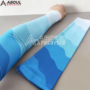 Manchons de compression pour les bras en tissu anti-humidité pour les sports de plein air, la course à pied, le cyclisme, le baseball, le volley-ball et les activités quotidiennes - Product Image 6