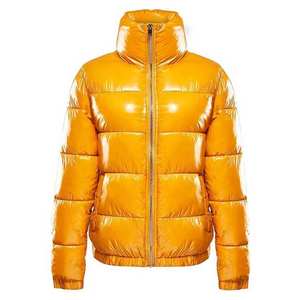 Veste matelassée délavée à l'acide pour homme, imperméable et brillante, 100 % coton et polyester, épaisse, du fabricant OEM - Product Image 5