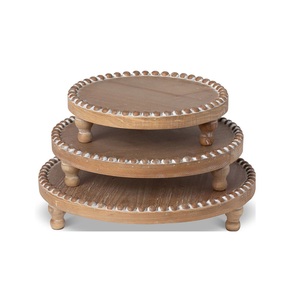 Bandeja de Madera Elegante Hecha a Mano para Servir en la Mesa del Comedor, Cocina, Desayuno, Café, Té, Hogar y Servicio de Hostelería - Product Image 6