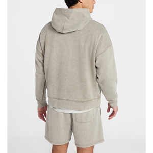 Sweat-shirts à capuche personnalisés pour hommes, pull à capuche à manches longues, vêtements décontractés streetwear, vente en gros, usine de vêtements - Product Image 4