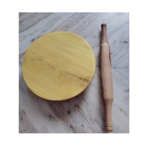 Handcrafted Indian Western <b>Baking</b> <b>Set</b> Traditional Wooden Rolling Board with Rolling Pin for Home Pastry Making - Product Image 3