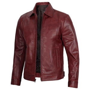 Veste en cuir véritable sur mesure pour homme, vêtements d'extérieur faits à la main pour les marques de vêtements en démarrage et les boutiques en ligne - Product Image 4