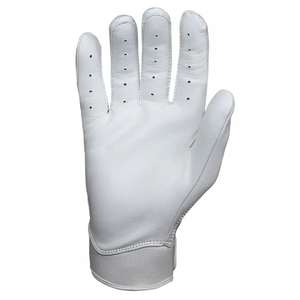 Gants de frappeur de baseball et de softball en cuir, tendance, avec logo personnalisé, ambidextres, respirants, fermeture auto-agrippante, vente en gros - Product Image 4