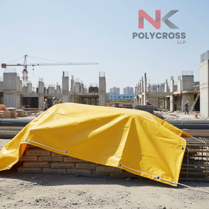 Bâche imperméable de qualité professionnelle, résistante aux UV et aux déchirures, pour la logistique, les ventes, les exportations, la fabrication en Inde - Product Image 6