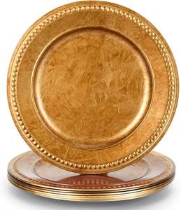 Assiette de Présentation Élégante pour Banquet – Décoration de Table Ronde Haut de Gamme pour Mariages et Événements - Product Image 1