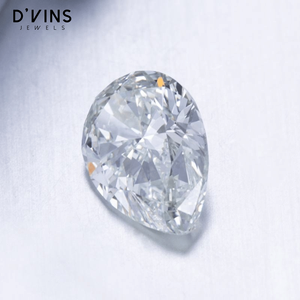เพชร D'vins Jewels รูปทรงลูกแพร์แบบหลวม เพชร HPHT/CVD ที่ได้รับการเพาะเลี้ยงในห้องปฏิบัติการ สำหรับทำเครื่องประดับ เพชรธรรมชาติในราคาที่เข้าถึงได้ - Product Image 4
