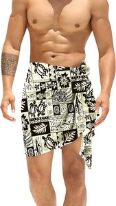 Pareo de Lino para Hombre, Falda Envolvente Ligera para la Playa - Product Image 1