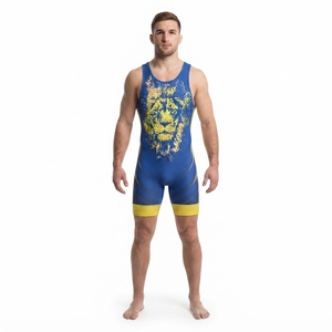 Singlet de Lucha Libre Personalizado con Estampado Completo para Jóvenes, Diseño de Sublimación para Niños y Niñas - Product Image 1