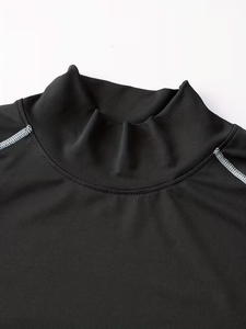 Wholesale Men's Cheap Training Sportswear Sets Gym Fitness Compression Sport Suit Jogging MMA Rash Guard Wear Clothes - Product Image 3