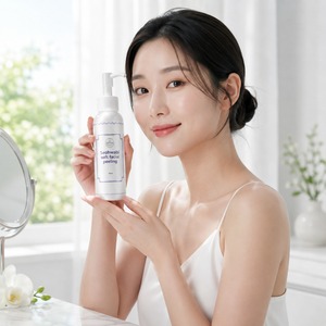 Gel exfoliant coréen pour le soin de la texture de la peau, préparation pour le maquillage, soin doux coréen pour la peau, gommage doux pour le visage, gel exfoliant doux - Product Image 1