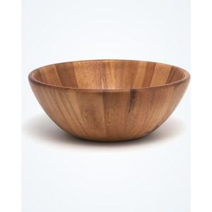 Hot Sell Acacia Fruits Bowl Large Curved Handmade Food Serving Bowls Eco Friendly Dishwasher <b>Safe</b> Luxury Salad Bowl Home Decor - Product Image 3