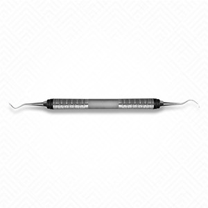 Cureta de McCall de doble punta 13/14 MTC, 10 mm, mango hueco, acero inoxidable, esterilizable, instrumentos dentales - Product Image 2